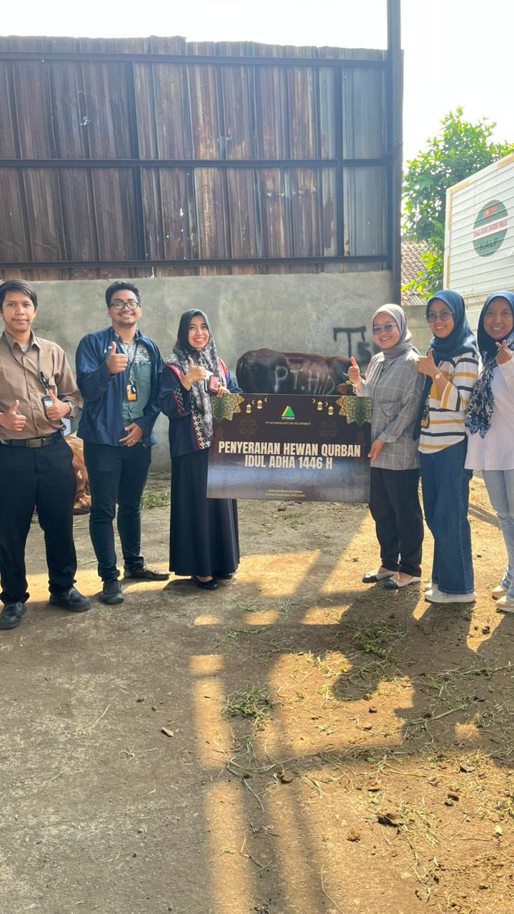 Penyerahan Hewan Qurban dalam rangka Idul Adha 1446 H